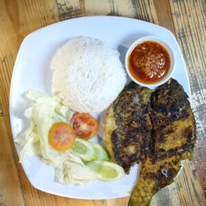 Paket Nasi Ikan Bakar
